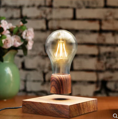 Lampada a LED a conduzione wireless galleggiante – Luce da tavolo levitante per l'arredamento moderno della casa